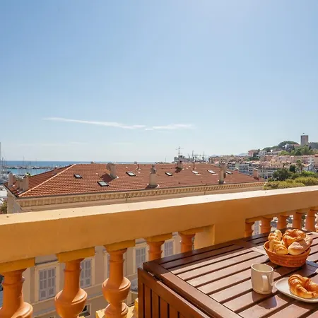 Le Voilier Avec Terrasse Panoramique Vue Mer Et Port, Proche Du Palais, Croisette Et Plages Cannes Exterior photo