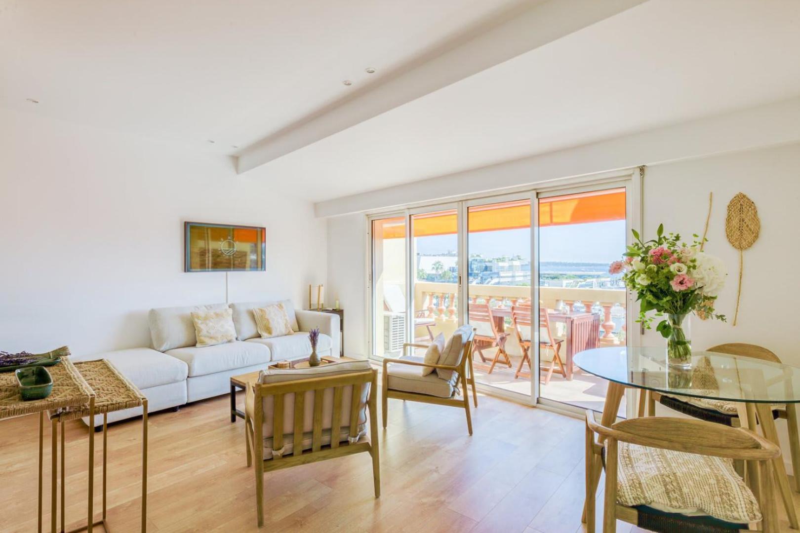 Apartment Le Voilier Avec Terrasse Panoramique Vue Et Port, Proche Du Palais, Croisette Et Plages Cannes
